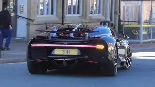 Supercars in Alderley Edge March 2022, Chiron, sf90 spider, mc20, huracan sto, gt12, 360 CS...