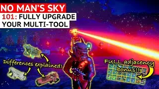 FULLY Upgrade your Multi-tool in No Man's Sky