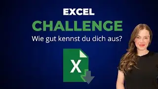 Excel-CHALLENGE: Einsteiger, Intermediate, Fortgeschrittene - TESTE dein Können