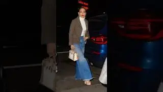 JLo's Signature Style! Blazer & Jeans Perfection in NYC
