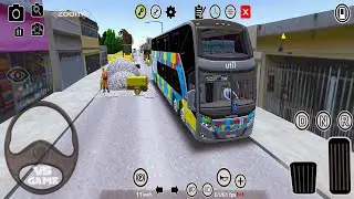 Busscar Double Decker Bus Driving - Proton Bus Simulator 2024 Gameplay