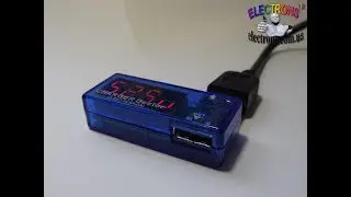 Тестер USB зарядных устройств, ЮСБ тест зарядки, проверка параметров тока и напряжения - Electrons