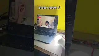 Virtual Button using Python and Arduino 