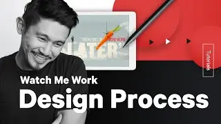 Design with Me – Photoshop Process Walkthrough & Tips