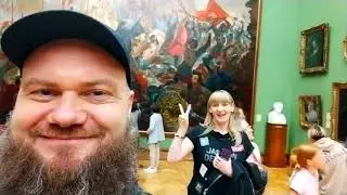 Командировка в Москву. Третьяковская галерея.
