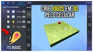 COMO CRIAR UM JOGO NO CELULAR | COMO CRIAR UM JOGO PELO IT'S MAGIC - Tutorial Its Magic Engine