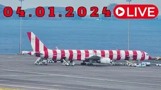LIVE From Madeira Island Airport 04.01.2024