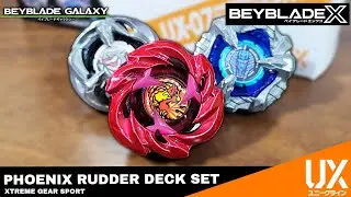 Análise UX-07 PHOENIX RUDDER DECK SET [Beyblade X]