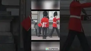 Buckingham Palace guard slips in front of hundreds of tourists!  😳