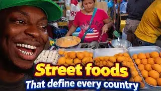 Tray Reacts To The Street Foods That Define Every Country