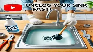 How to unplug your sink in 1 minute