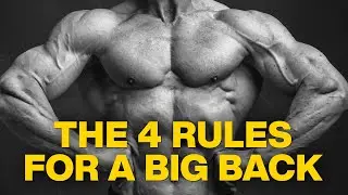 The 4 Rules of a Big Back