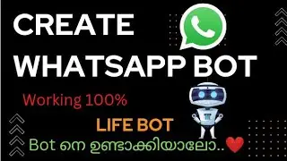 WhatsApp bot malayalam | How to create WhatsApp bot Malayalam | how to make WhatsApp bot 2022