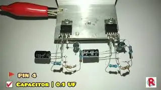 UTC2003 or TDA2003 Amplifier circuit and Schematic Diagram | 10 watts Powerful Amplifier
