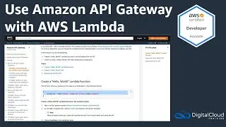 Use Amazon API Gateway with AWS Lambda
