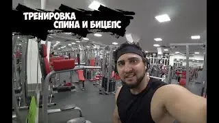 ПОДГОТОВКА БОДИБИЛДИНГ - ТРЕНИРОВКА СПИНА, БИЦЕПС | Максим Горносталь