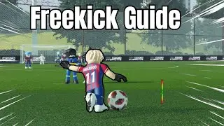 How To Shoot Free Kicks In RF24!! | Roblox