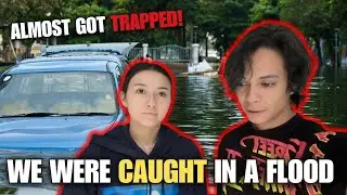 We got CAUGHT in a flood in Manila Philippines (TYPHOON ENTENG)