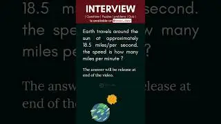 Software engineer interview questions | puzzles | problem-solving | #ytshorts #youtubeshorts