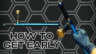 HERE'S HOW TO GET THE NEW MELEE WEAPON EARLY! (QUICK AND EASY GUIDE)