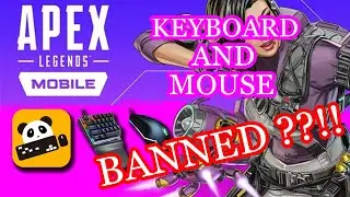 APEX LEGENDS MOBILE S2 || USING MOUSE AND KEYBOARD RANKED