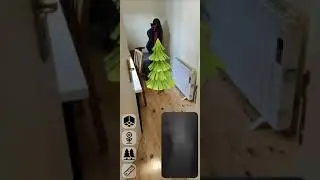 AR WebXR Depth occlusion mapping