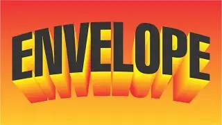 How to use Envelope Effect in coreldraw x6 / Design In Envelope Effect in corel x6
