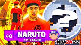 HOW TO CREATE NARUTO IN NBA 2k22! BEST DRIPPY FACE CREATION + NARUTO DRIPPY OUTFIT