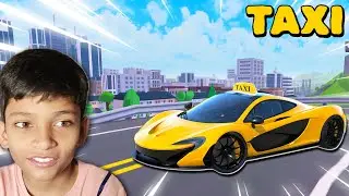 I became a SUPERCAR TAXI DRIVER | ROBLOX