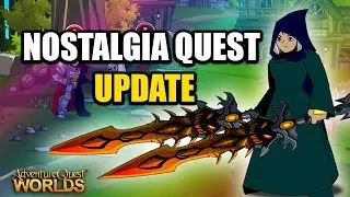 AQW NostalgiaQuest UPDATE! AWESOME NEW ITEMS!