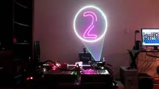 RGB Multicolor Laser Show Projector (+3 Watts)