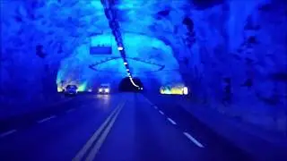 Worlds longest car tunnel, Lærdal Tunnel, 24,5 km