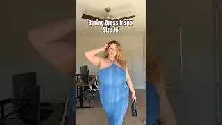 Plus size spring dress inspo💕🌷