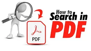How to Search in PDF chrome / Adobe Reader / Firefox