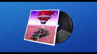 FORTNITE CHRISTMAS BATTLE BUS MUSIC SEASON 2 -  WITHOUT WIND NOISE - 10 MIN