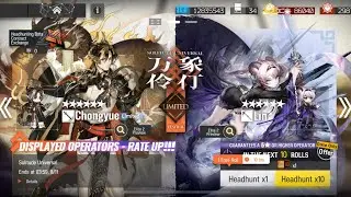 [Arknights] Chongyue/Lin Banner (July 28th 2023)