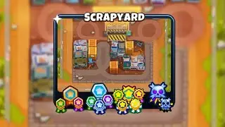 How to Black Border Scrapyard in BTD6!