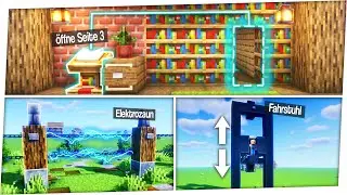 5 einfache & schnelle Redstone Ideen in Minecraft ⚡️
