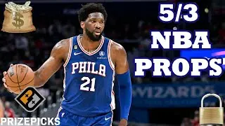 (10-2 RUN!) PRIZEPICKS NBA PICKS | WEDNESDAY 5/3/23 | NBA PLAYER PROPS PICKS | NBA PLAYOFFS PICKS