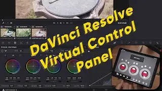 Davinci Resolve Virtual Control Panel