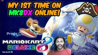 My First Time playing Mk8DX against REAL PEOPLE