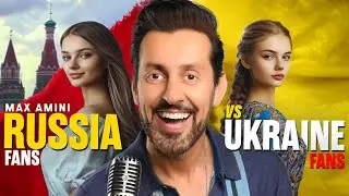 Russian Fans vs Ukrainian Fans | Max Amini | Stand Up Comedy