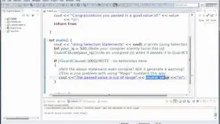 Lesson 10a: The if() statement