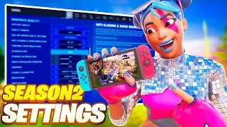*NEW* BEST Nintendo Switch SETTINGS + Sensitivity For Chapter 6! (Fortnite Settings Explained)