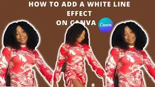 HOW TO EDIT THUMBNAIL | EASIEST WAY OF ADDING A WHITE LINE EFFECT ON PICTURES FOR YOUR THUMBNAILS