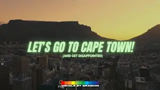 a DFRNT vlog - Cape Town!