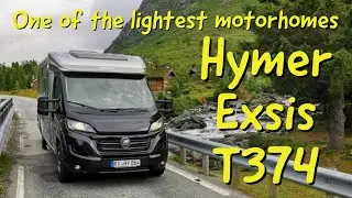Payload and space in six metre van! Hymer Exsis t 374 motorhome!