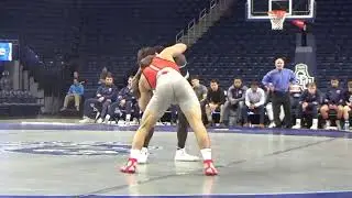 Sa`Derian Perry (Old Dominion) over Lucas Bernal (SIUE) (MD 21-9)
