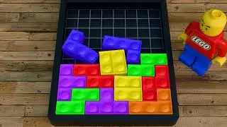 Tetris POP it  Lego