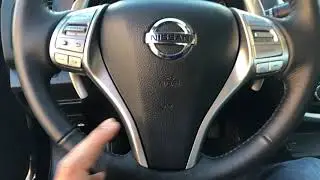 Nissan Altima – Turn on/off parking brake – How to